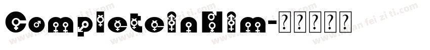 CompleteinHim字体转换