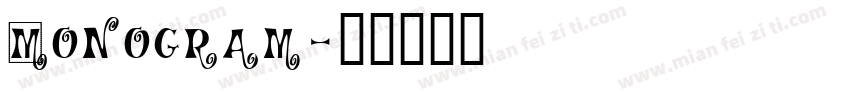 Monogram字体转换