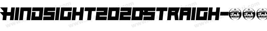 Hindsight2020Straigh字体转换