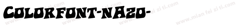 Colorfont-nAz0字体转换