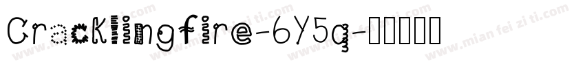 Cracklingfire-6Y5q字体转换