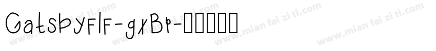 Gatsbyflf-gxBp字体转换
