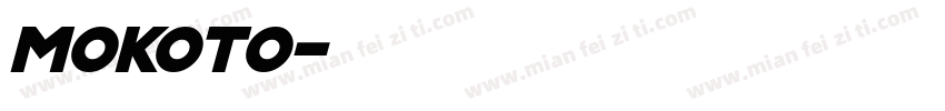 mokoto字体转换