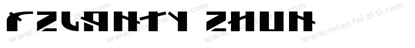 FZLANTY_ZHUN字体转换