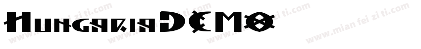 HungariaDEMO字体转换