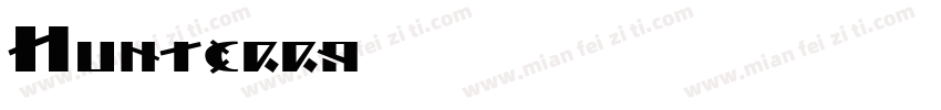Hunterra字体转换