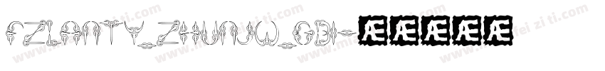 FZLANTY_ZHUNJW_GB1字体转换
