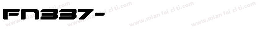 FN337字体转换