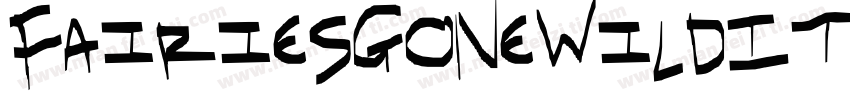 FairiesGoneWildItalics-nyd4字体转换