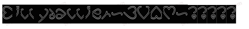 Dillydallier-3VAM字体转换