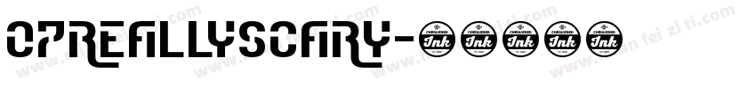 07ReallyScary字体转换