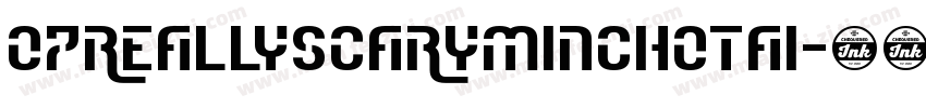 07ReallyScaryMinchotai字体转换