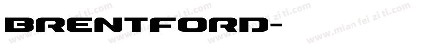 Brentford字体转换