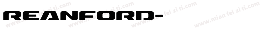 reanford字体转换
