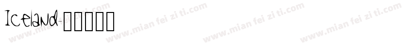 Iceland字体转换