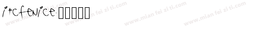itcfenice字体转换