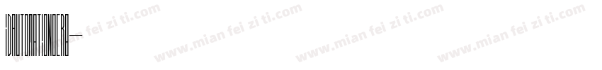 IDAutomationOCRb字体转换