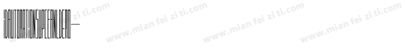 IDAutomationSUPCEANLDemo字体转换