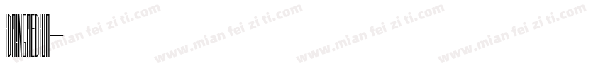 IDMingMEDIUM字体转换