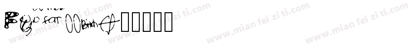 Frilly字体转换