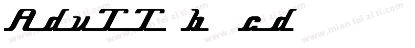 AdvTT9b12cd41字体转换