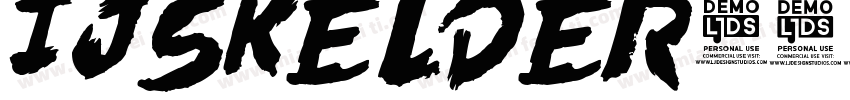 IJSKELDER字体转换