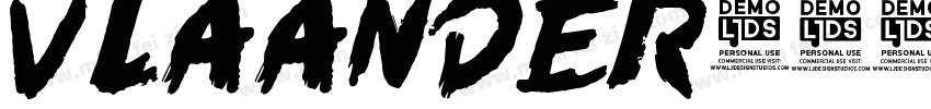 VLAANDER字体转换