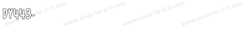DY443字体转换