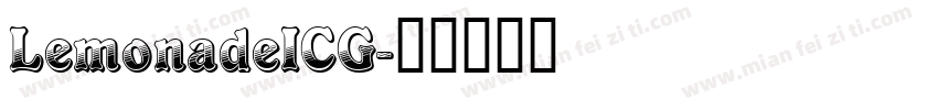 LemonadeICG字体转换