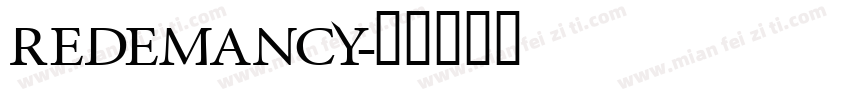 redemancy字体转换