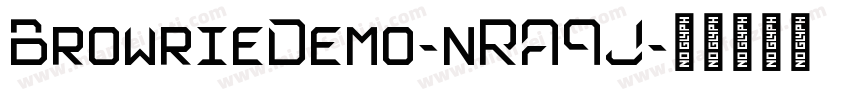 BrowrieDemo-nRA9J字体转换
