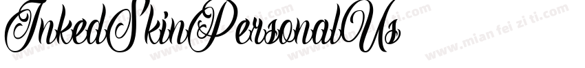 InkedSkinPersonalUs字体转换