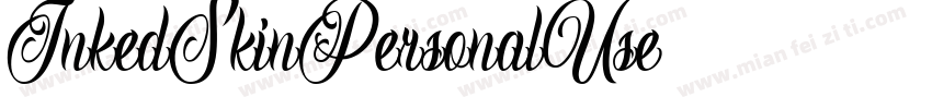 InkedSkinPersonalUse字体转换