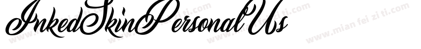 InkedSkinPersonalUs字体转换