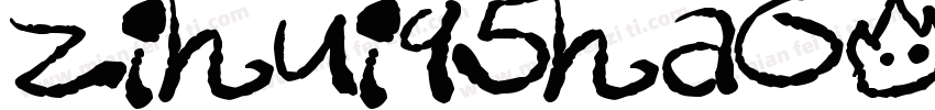 zihui95hao-shoukeson字体转换