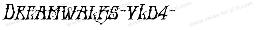 Dreamwalks-vLd4字体转换