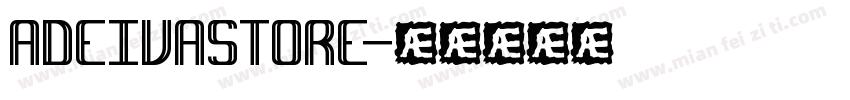 ADEIVASTORE字体转换
