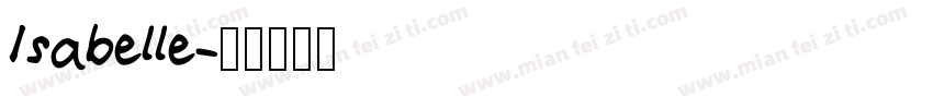 Isabelle字体转换