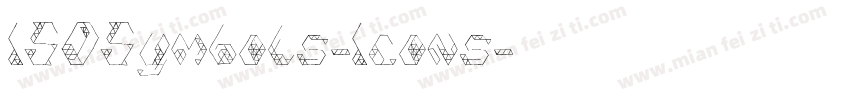 ISOSymbols-Icons字体转换