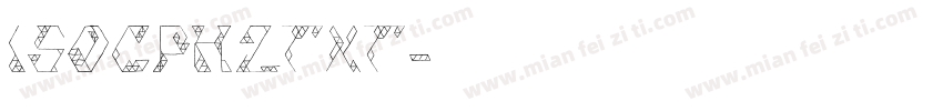 ISOCPHZTXT字体转换