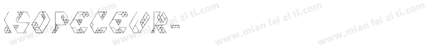 ISOPECEUR字体转换