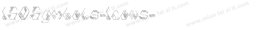 ISOSymbols-Icons字体转换