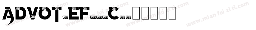 AdvOT1ef757c0字体转换