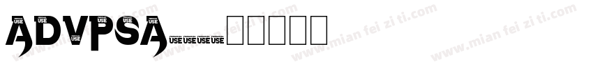 AdvPSA183字体转换