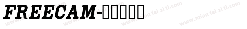 Freecam字体转换