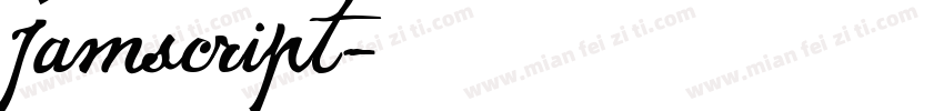 Jamscript字体转换