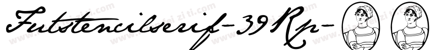 Futstencilserif-39Rp字体转换