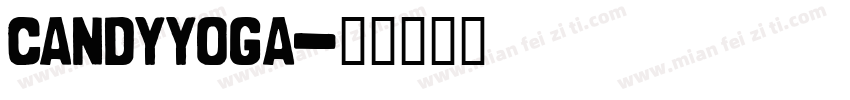 candyyoga字体转换