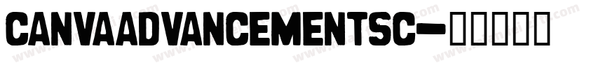 canvaadvancementsc字体转换