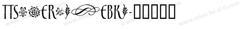 TTSupersizeBki字体转换